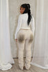 Lisa Airbrushed Ruched Pants